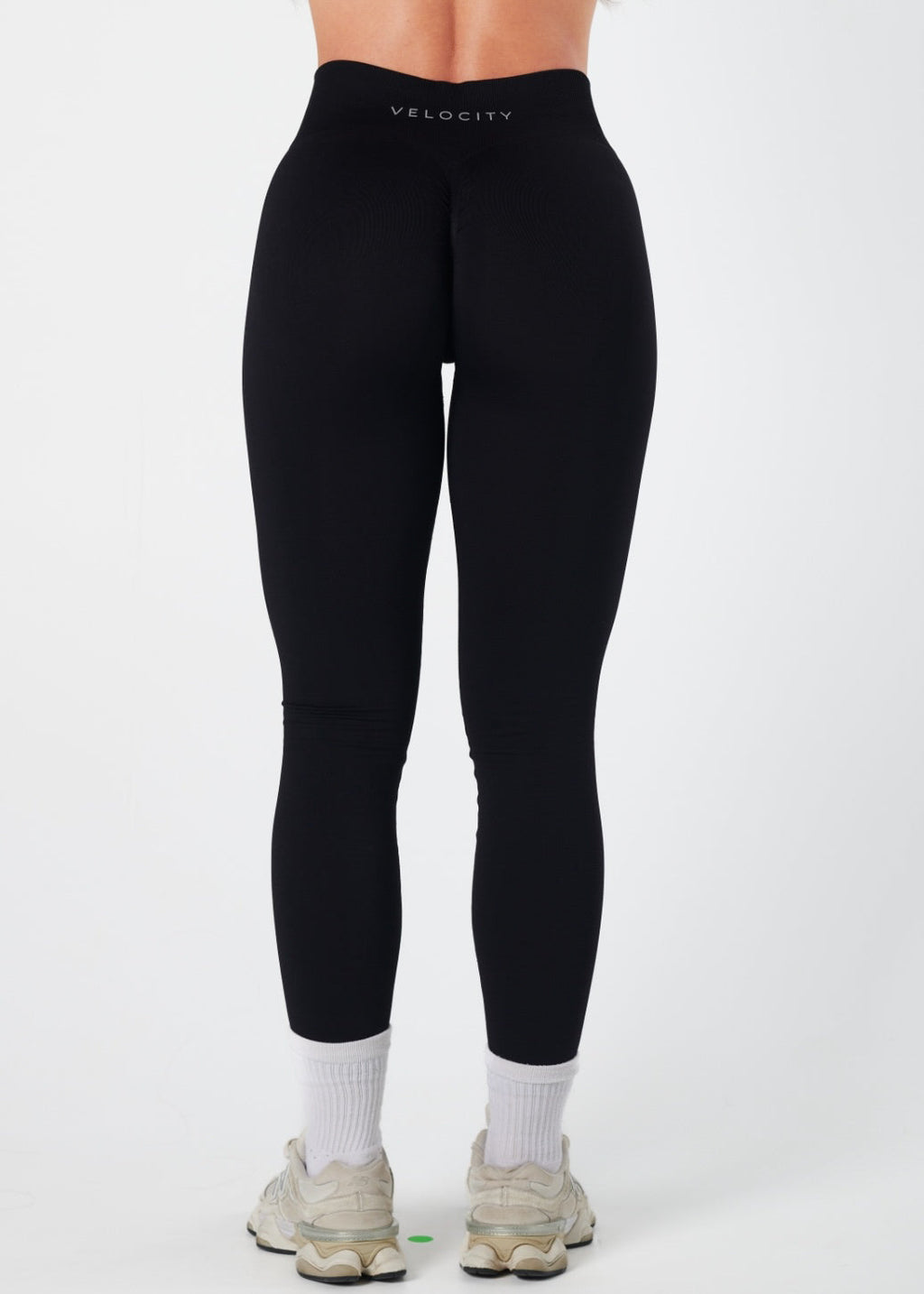 SIGNATURE SCRUNCH LEGGINGS - LIQUORICE