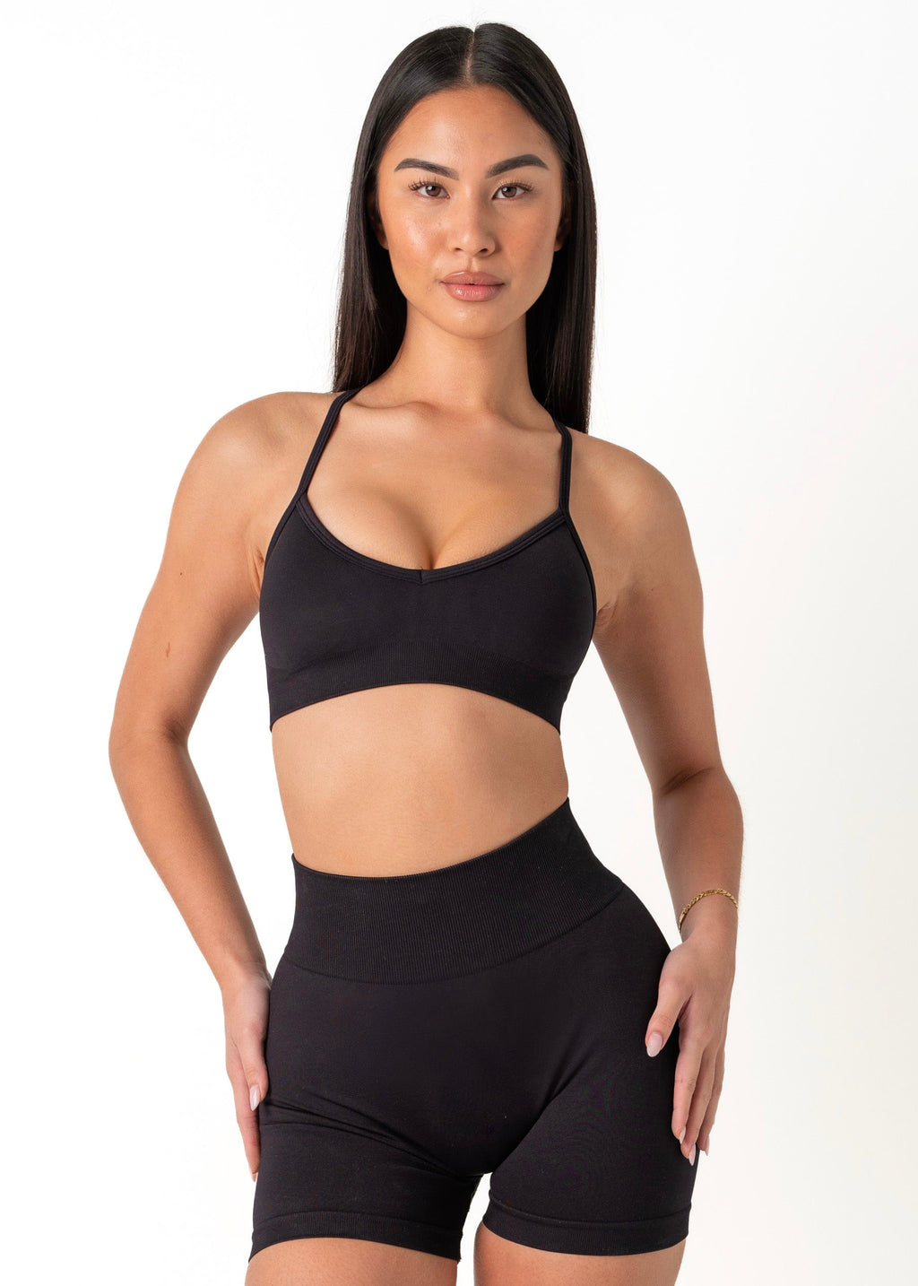 SIGNATURE BRA - LIQUORICE